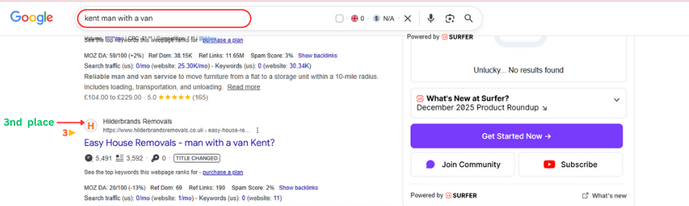 SEO Expert portfolio
