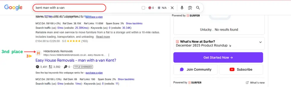 SEO Expert portfolio