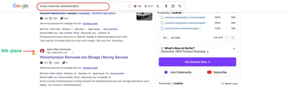 SEO Expert portfolio
