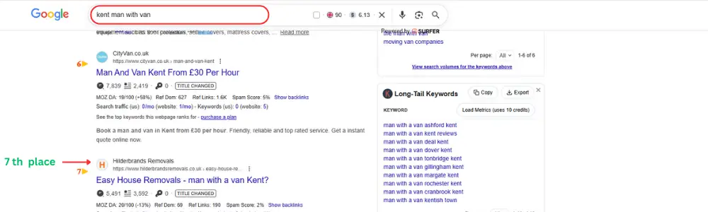 SEO Expert portfolio